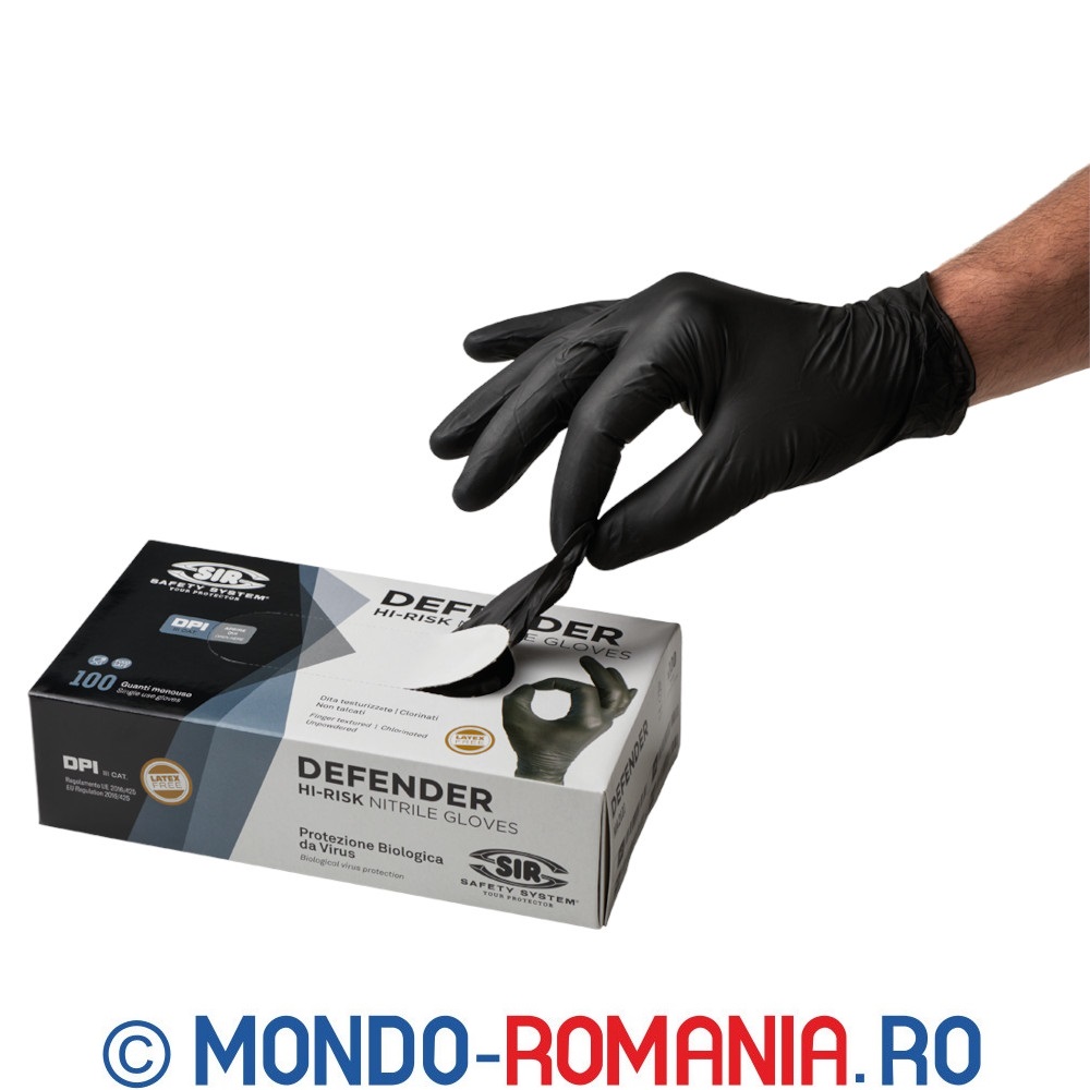 Manusi antichimice din nitril - Manusi chirurgicale DEFENDER