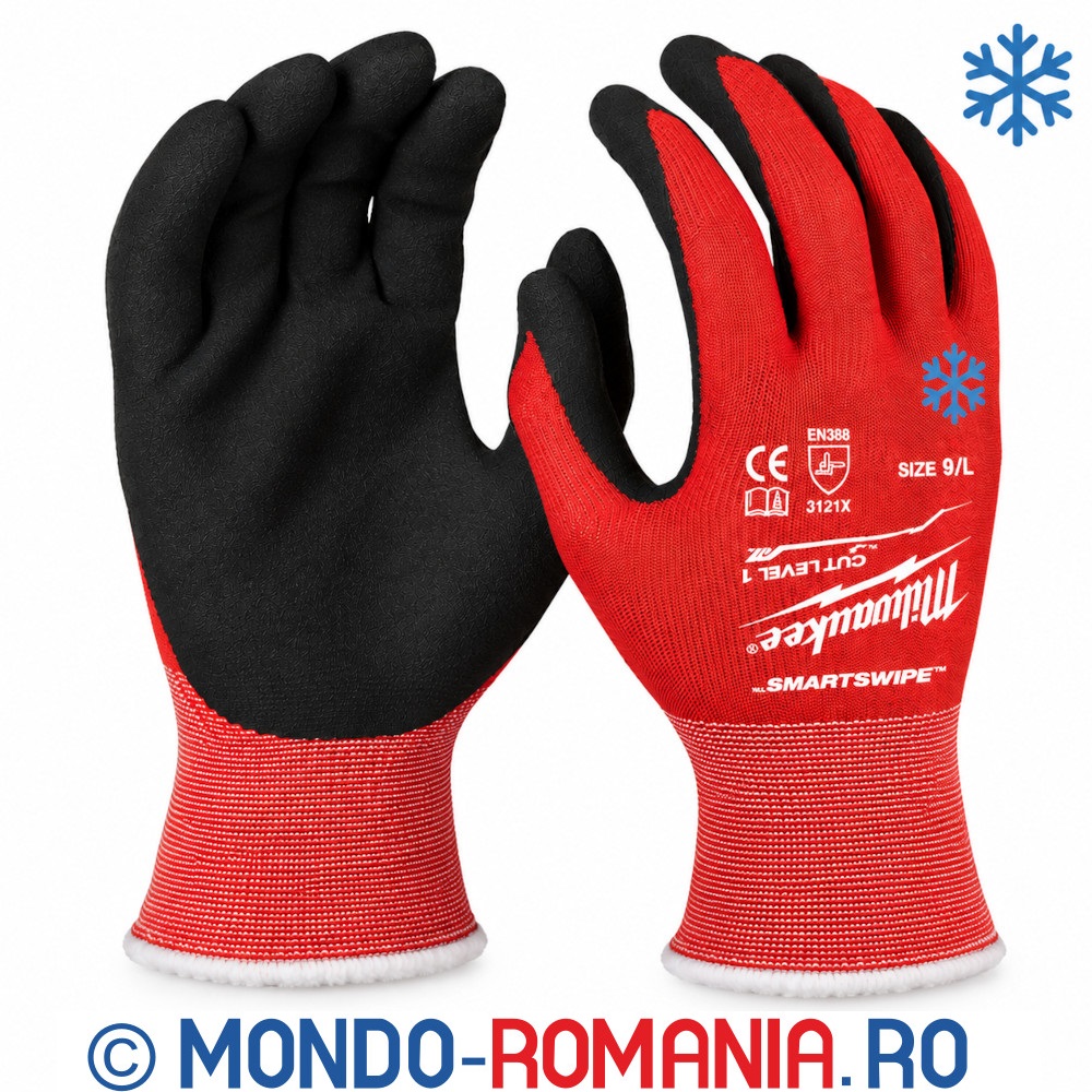 Echipament protectie iarna - Manusi MILWAUKEE Winter CUT