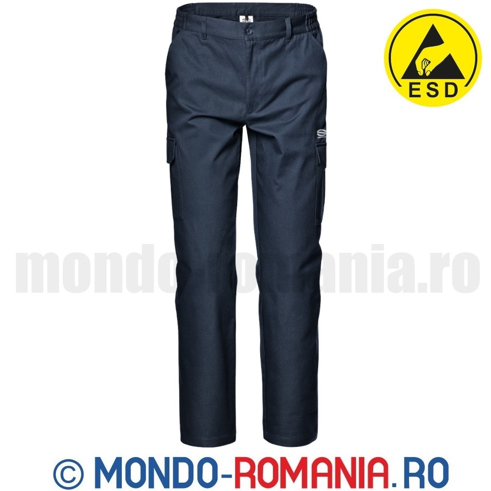 Pantaloni bleumarin ESD - imbracaminte antistatica