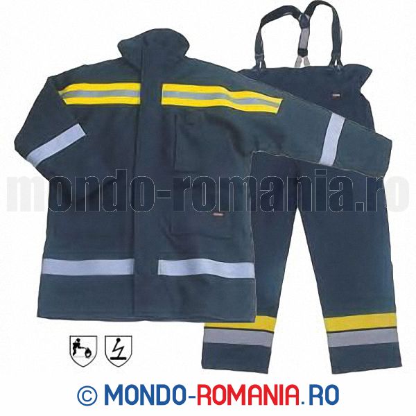 Echipament pompieri- Costum de interventie pentru pompieri din NOMEX