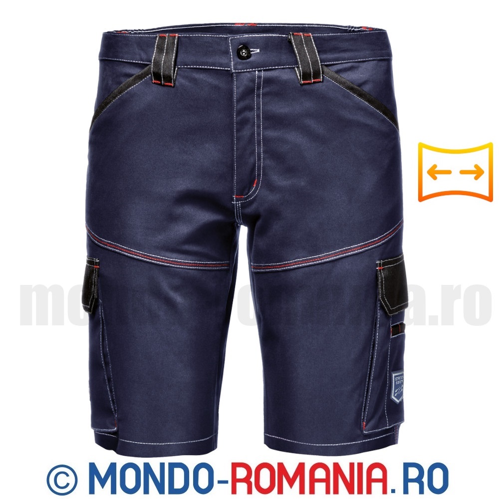 Pantaloni scurti, elastici, din bumbac si spandex