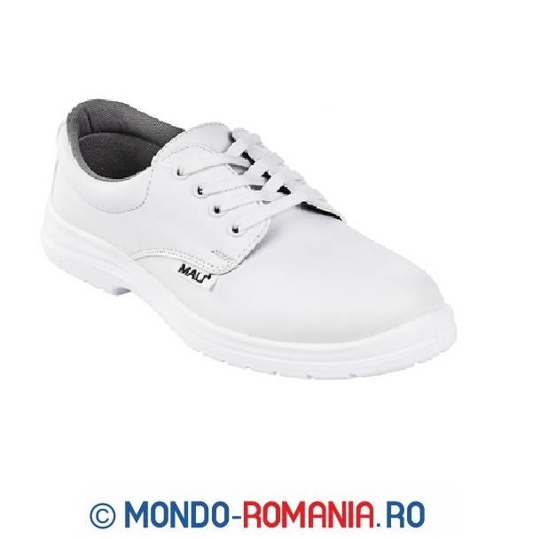 Pantofi albi de lucru MALI 02 - Incaltaminte alba de lucru