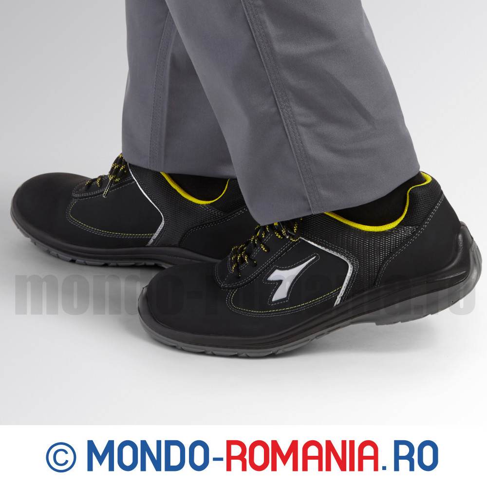 Echipament protectie: pantofi cu bombeu compozit DIADORA D-BRAVE S3