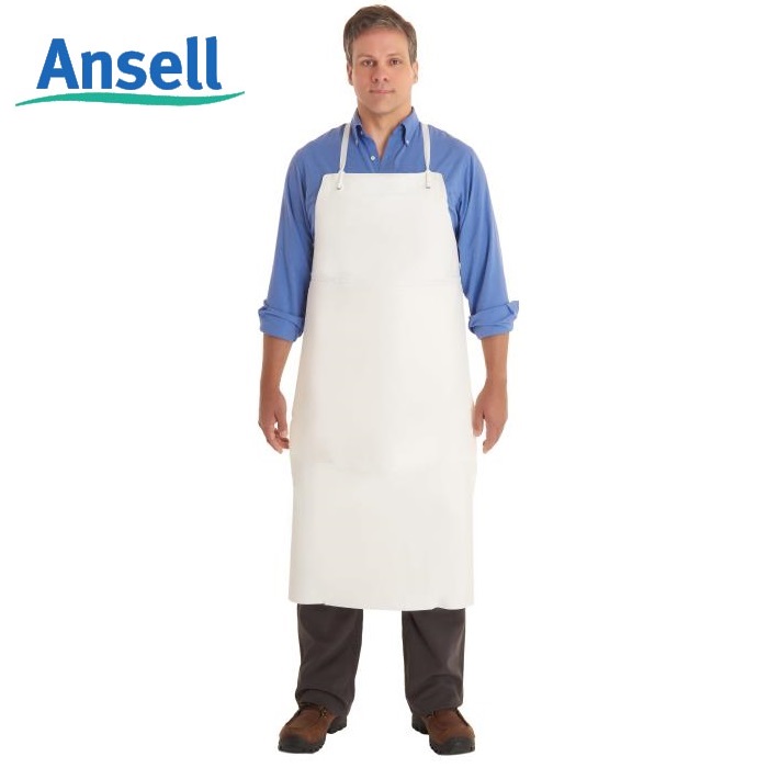 Sort alb PVC Ansell - vinil pentru industria alimentara