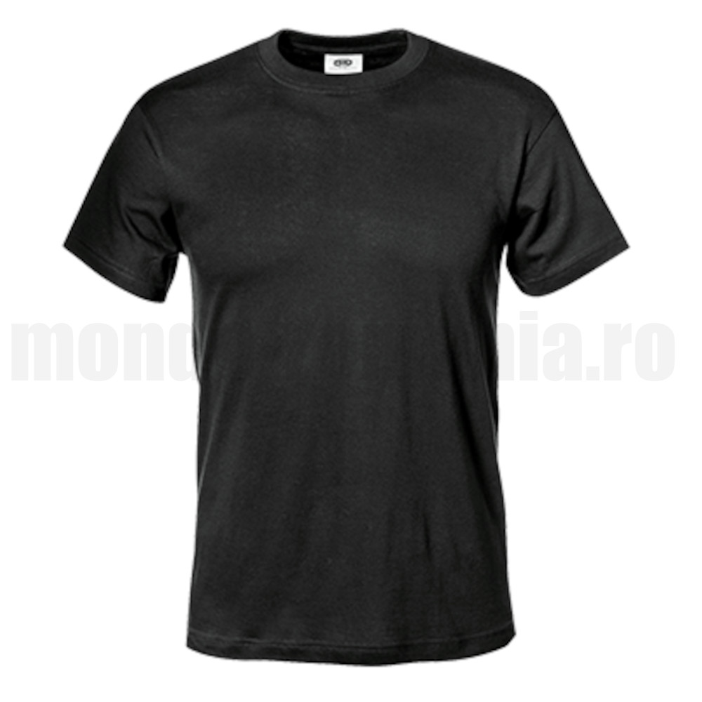 Tricou din bumbac SIRFLEX - Tricou bumbac negru